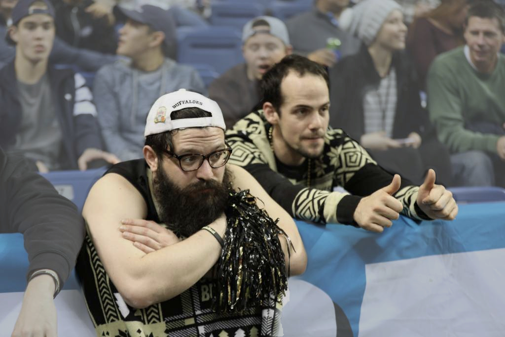 #I am a big fan of the Colorado Buffalos. 'Sko Buffs! This is from the 2016 Alamo Bowl in San Antonio. And that is my cousin Mikey next to me!'